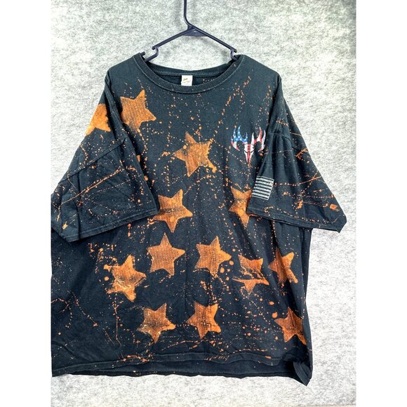 American By Birth Patriotic by Choice Eagle 1776 Star T-Shirt 3XL splatter stars - Picture 2 of 5